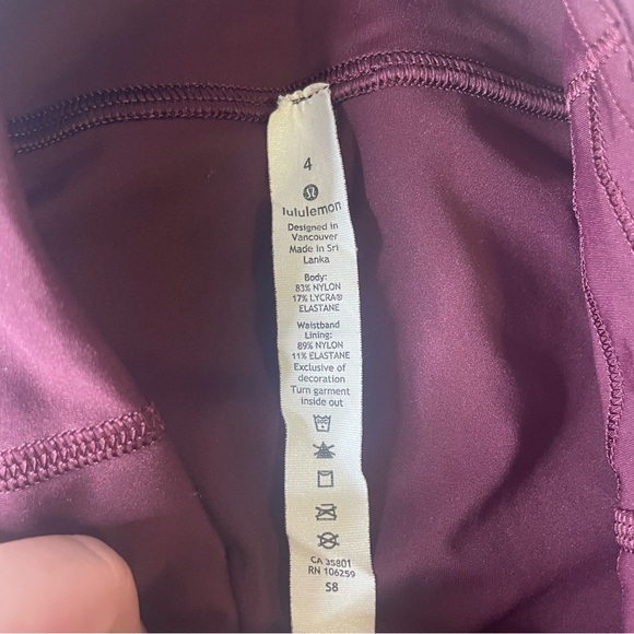 Lululemon Speed Wunder Legging - Picture 8 of 9